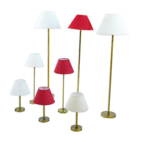 Red lamps set (3 size) ( 30 Qty)