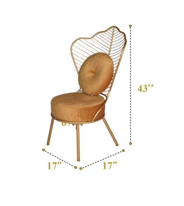 Leaf Back Chairs (2 Qty) - Image 4