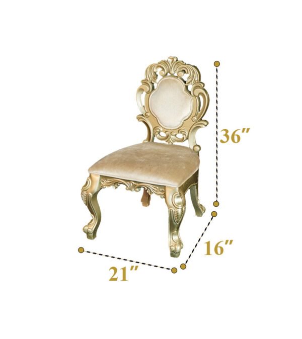 Silver Wooden Vidhi Chairs (8 Qty) - Image 5