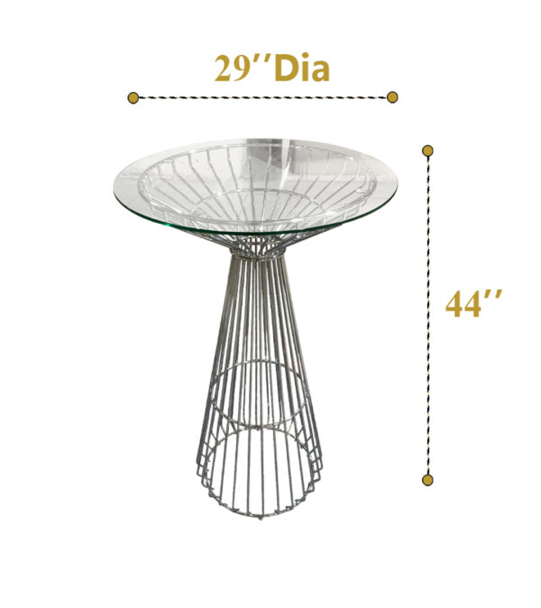 Silver Arrow Cocktail Table (12 Qty) - Image 5