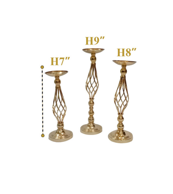 Table Center Pieces (set of 3) (12 Qty) - Image 5