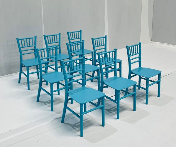 Kids chiavari Chair (Blue) (100 Qty) - Image 3