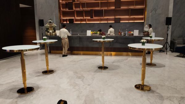 Gold Rich Cocktail table (24 Qty) - Image 6