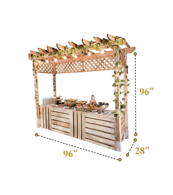 Wooden Rafter Canopies (24 Qty) - Image 5