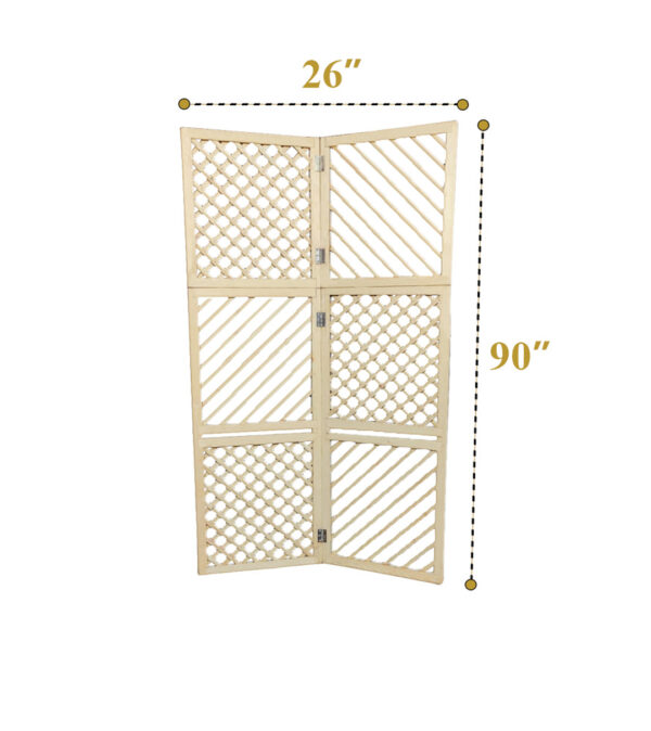 Wooden Trellis Screen (8 Qty) - Image 4