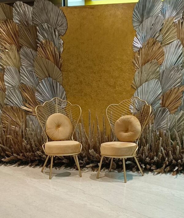 Leaf Back Chairs (2 Qty) - Image 2
