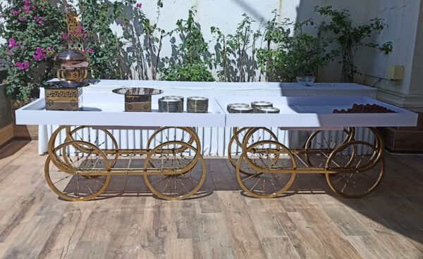 Gold Wheel cart (8 Qty) - Image 3