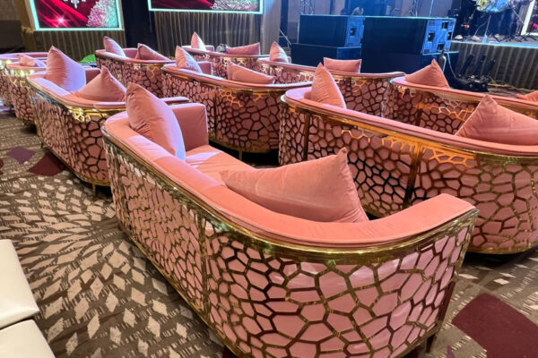 Honeycomb Coral sofa 3 seater (Pcs 16) - Image 2
