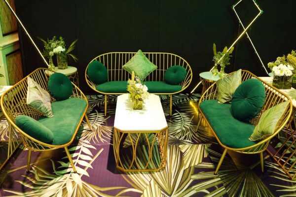 Aerrow Green Sofa  ( Pcs 10 ) - Image 4