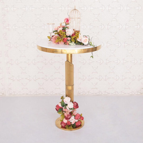 Gold Rich Cocktail table (24 Qty) - Image 2