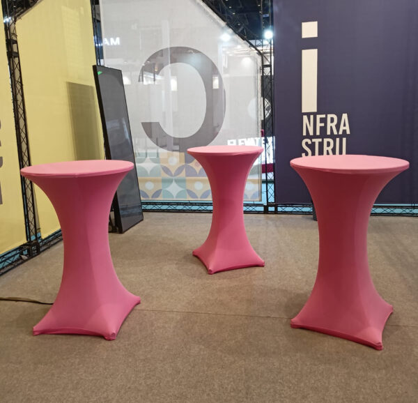 Spandex Tight  Covered Cocktail Table (100 Qty) - Image 2