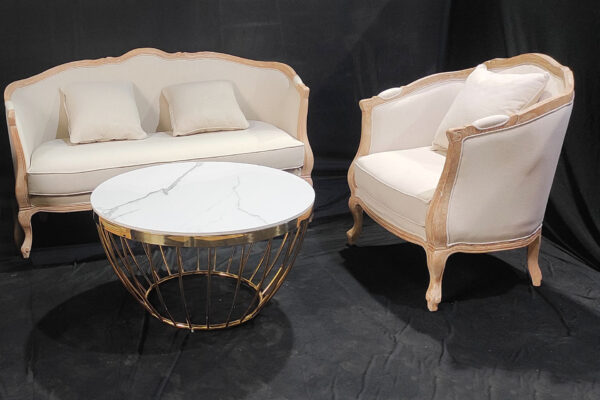 Vintage Sofa 1 Seater (24 pcs) - Image 2