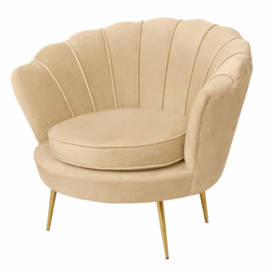 Beige Sunflower sofa 1 seater (Pcs 16)