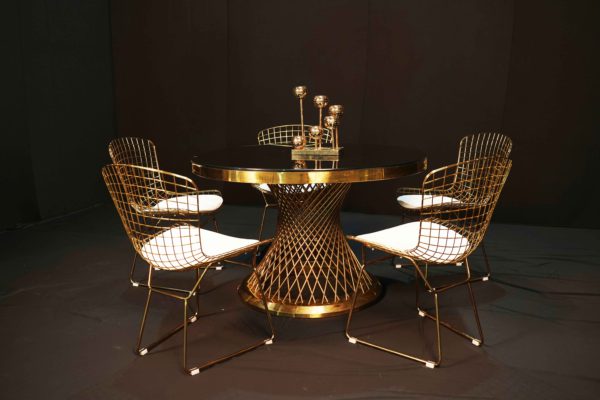 Twisted Gold Round Table (20 Pcs) - Image 6