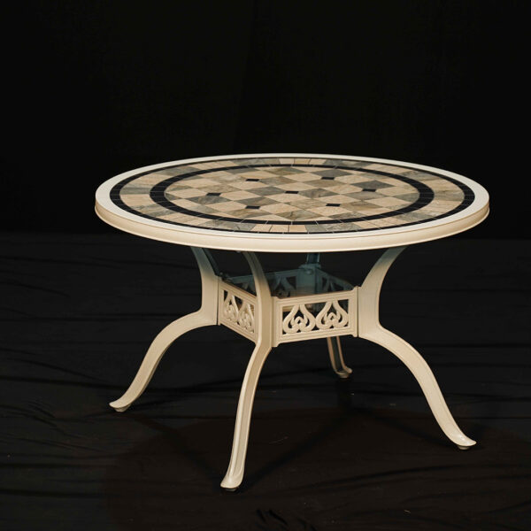 Ceramic Tile Table (round) (Pcs 12) - Image 2