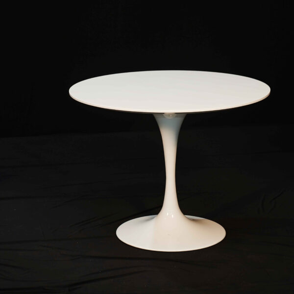 White Faux Bistro Table (round) (Pcs 12) - Image 3