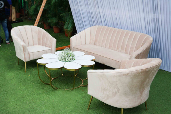 Royal Beige sofa 3 seater (Pcs 40) - Image 3
