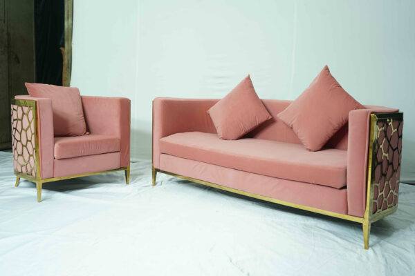 Honeycomb Coral sofa 1 seater (Pcs 12) - Image 3
