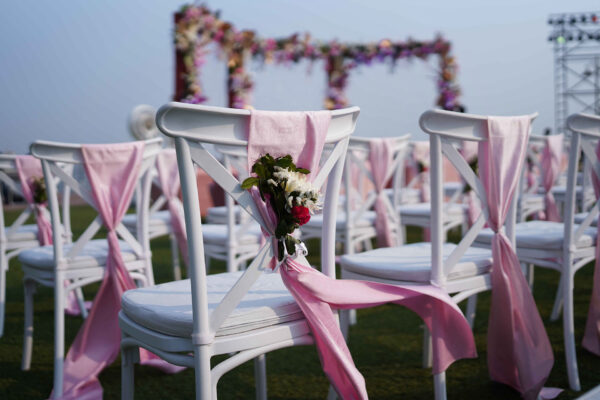 Cross Back Chair (White)(300 Pcs) - Image 2