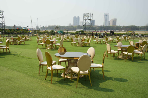 Twisted Gold Round Table (20 Pcs) - Image 2