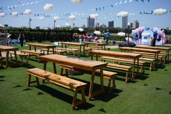 Picnic bench set ( 24 pcs) - Image 4