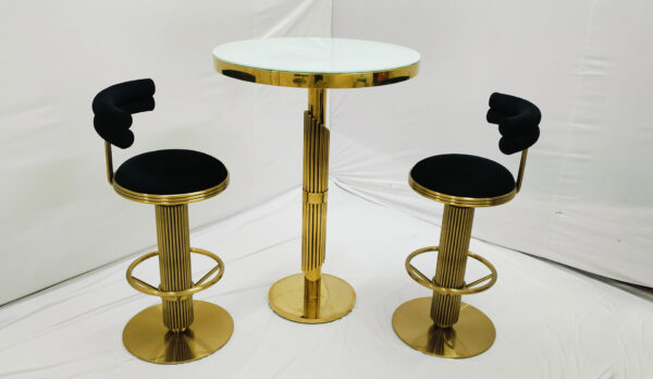 Gold Rich Cocktail table (24 Qty) - Image 4