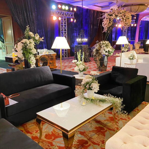 Black Tuxedo sofa 1 seater (Pcs 24) - Image 2