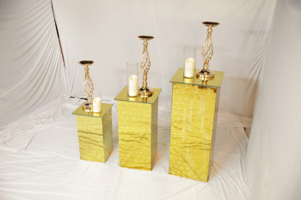 Gold Mirror Boxes (04 Set) - Image 3