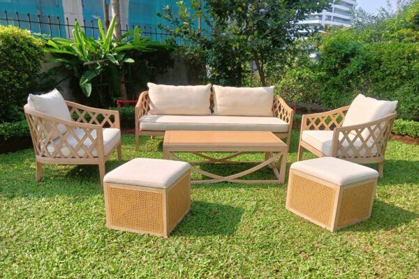 Trellis sofa 1 seater (Pcs 16) - Image 4
