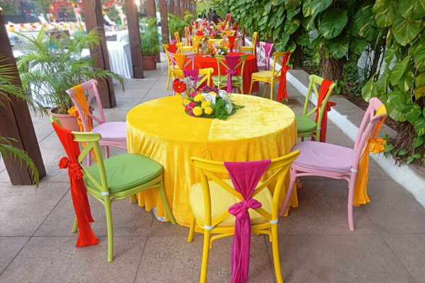 Cross Back Chair (Pink) (100 Pcs) - Image 3