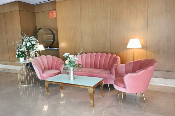 Peach Love sofa 1 seater (Pcs16) - Image 2