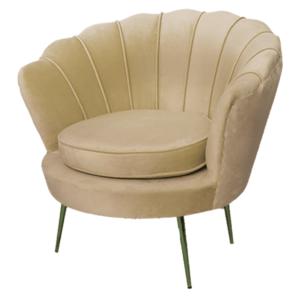 Beige Sunflower sofa 1 seater (Pcs 16)