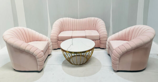 Pink Carnation sofa 3 seater (Pcs 16) - Image 2