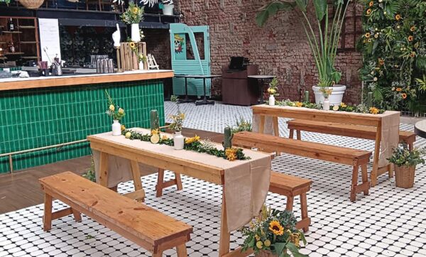 Picnic bench set ( 24 pcs) - Image 5