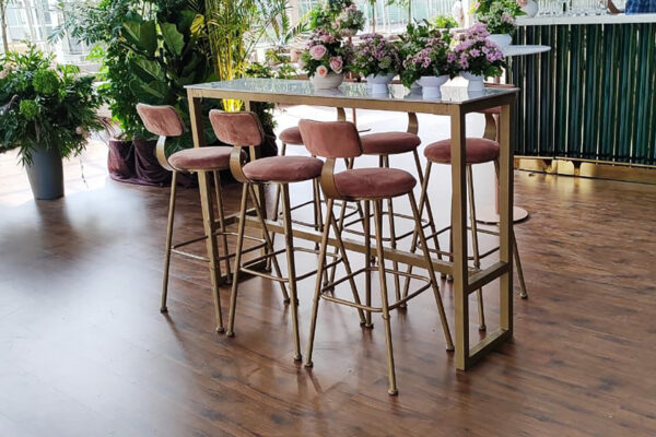 Mid Century Bar Chair (Copper) (24 Qty) - Image 2