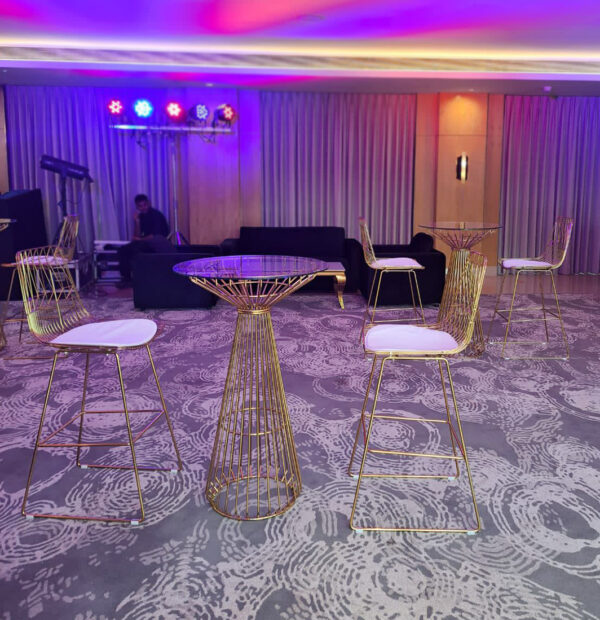 Gold Arrow Bar Chair (36 Qty) - Image 3