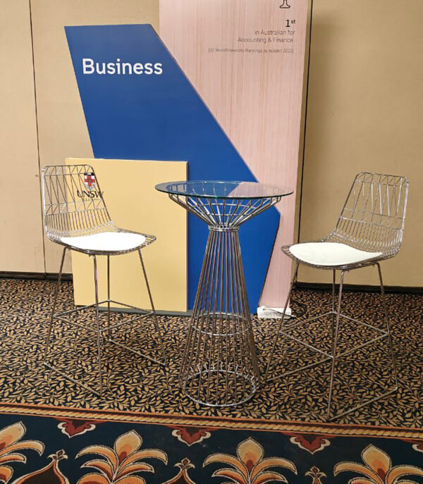 Silver Arrow Bar Chair (24 Qty) - Image 3