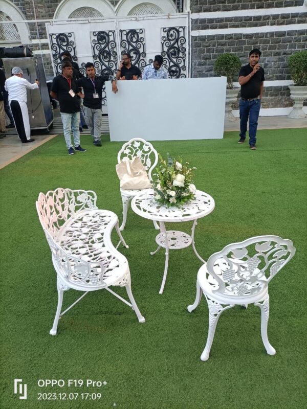 White Garden Set (4 Set) - Image 5