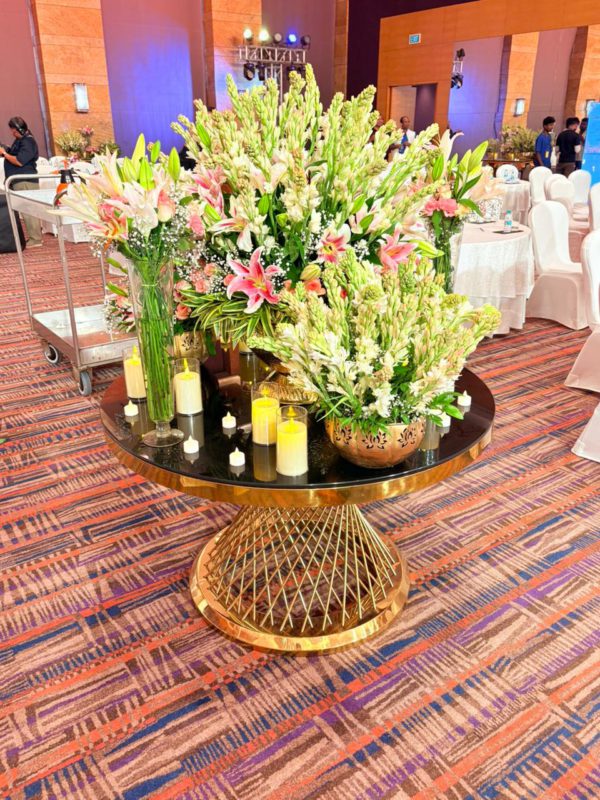 Twisted Gold Round Table (20 Pcs) - Image 7
