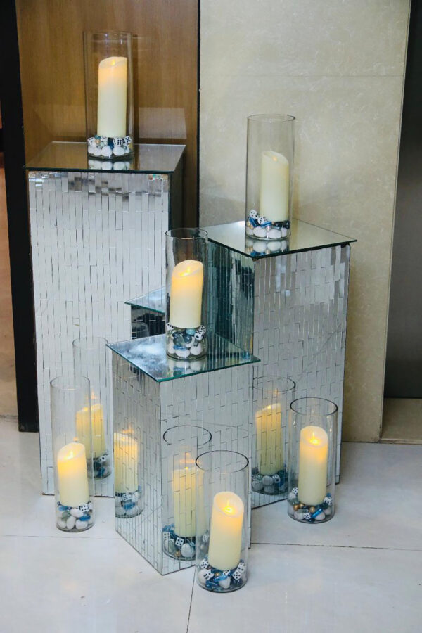 Silver Mirror Boxes ( 04 Set) - Image 2