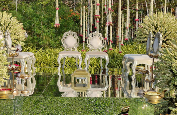Silver Wooden Vidhi Chairs (8 Qty) - Image 4