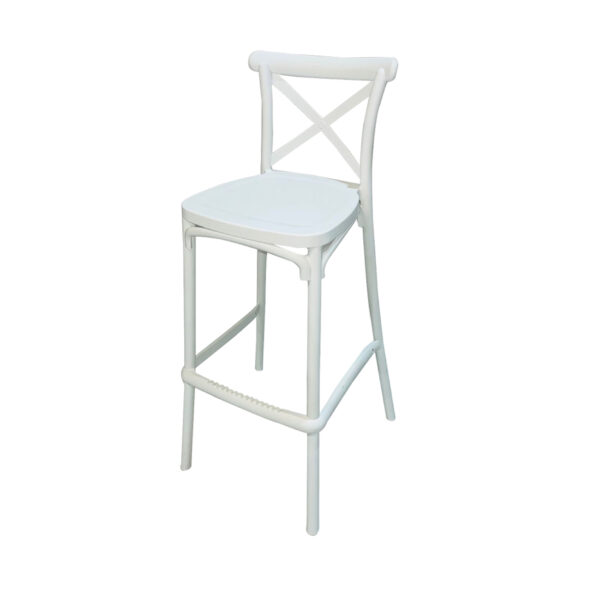 White Bar Chair (60 Qty)
