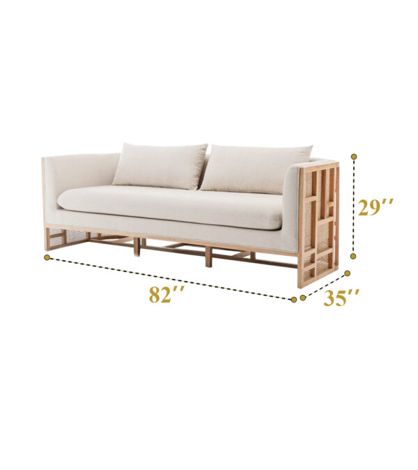 Bastian Sofa 3 Seater ( 24 ) - Image 2
