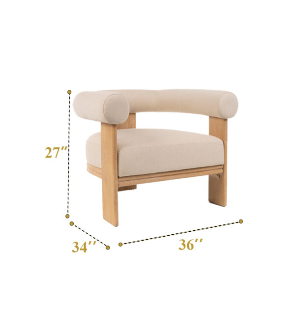 Tuscan Sofa 1 Seater ( 24 ) - Image 5