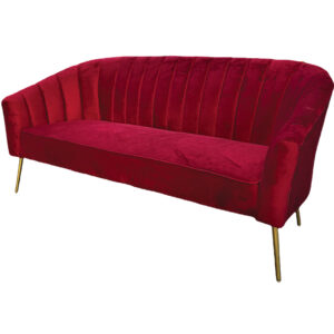 Royal Maroon Sofa 3 seater (Pcs 24)