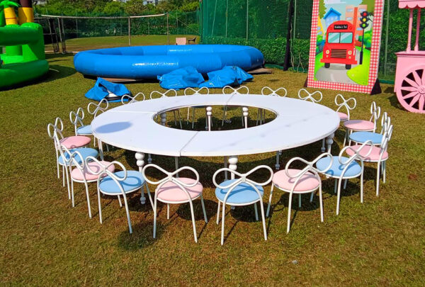 Baby bow chairs (50 Qty) Blue - Image 5