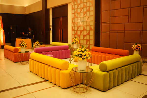 Modern Deewan Orange ( 08 ) - Image 3