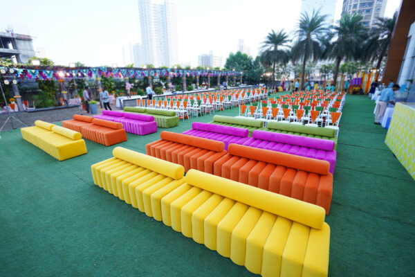 Modern Deewan Orange ( 08 ) - Image 5