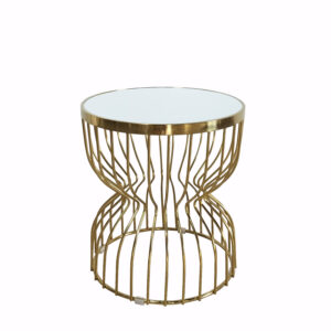 Damru side table (Pcs 36) White