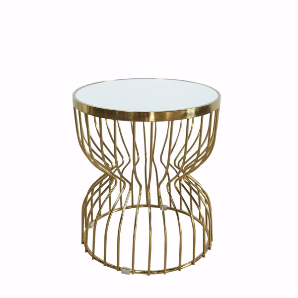 Damru side table (Pcs 36) White